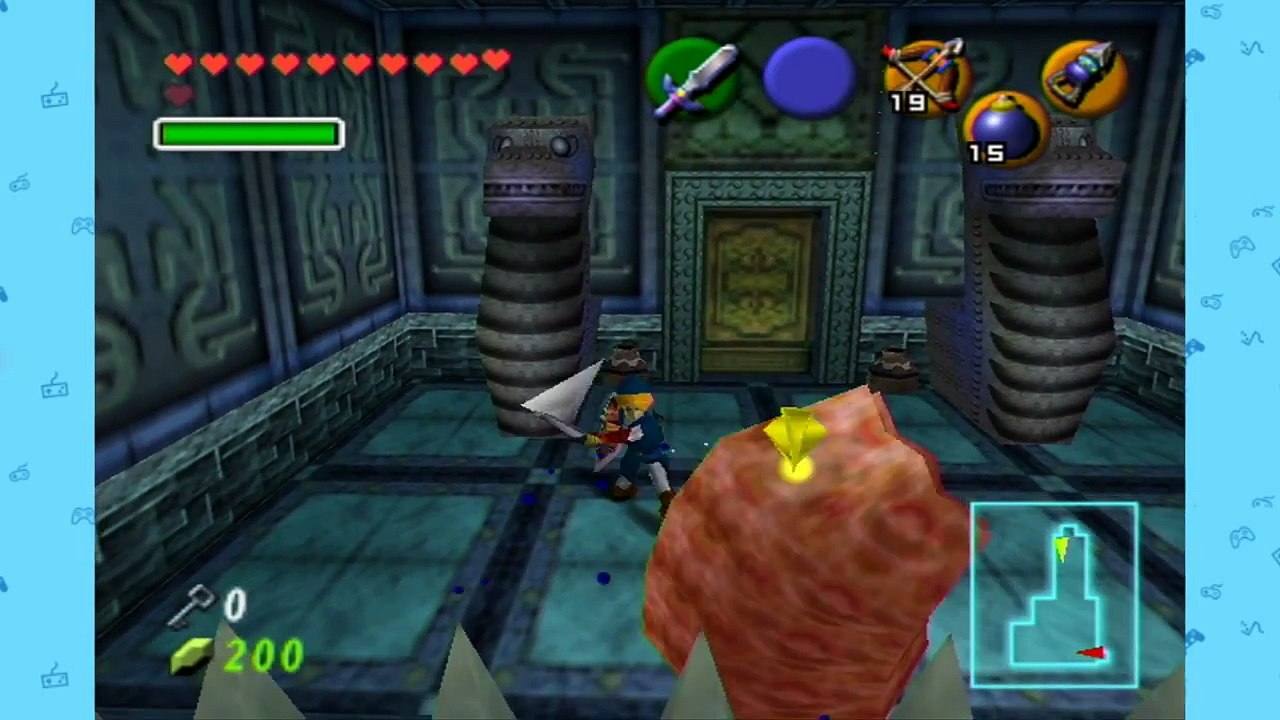 Ocarina of Time: Defeating Shadow Link - Part 36 - Game Bros