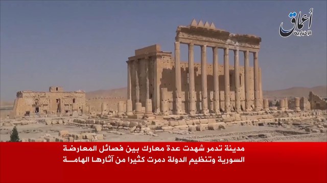 قوات النظام السوري تسيطر على القلعة الأثرية بتدمر