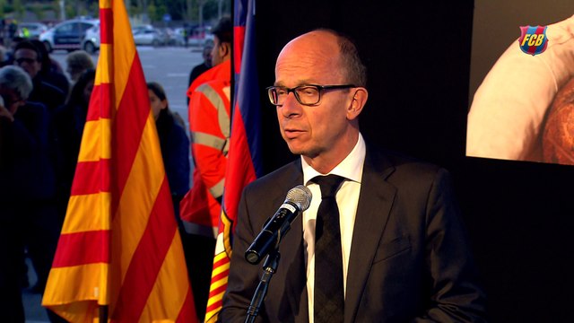 Jordi Cardoner: Hem coordinat amb la família de Johan Cruyff els diferents actes que es faran els propers dies