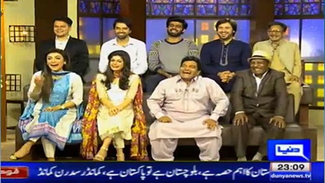 Hasb e Haal on Dunya News - 26 March 2016 - Aziz as Pervaiz Rasheed