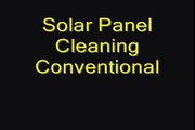 solar panels cleaning