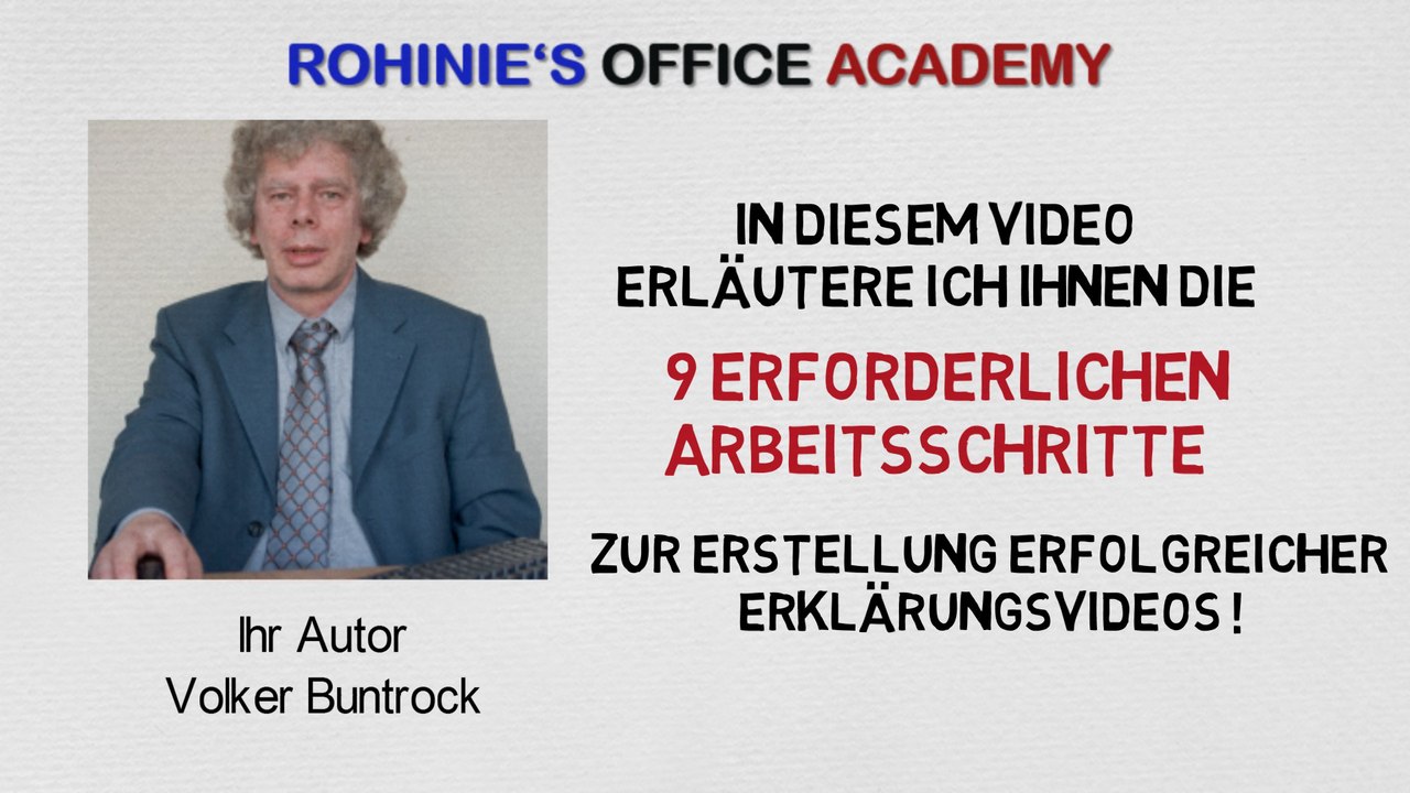 Wie Erklaerungsvideos machen - 9 Tipps