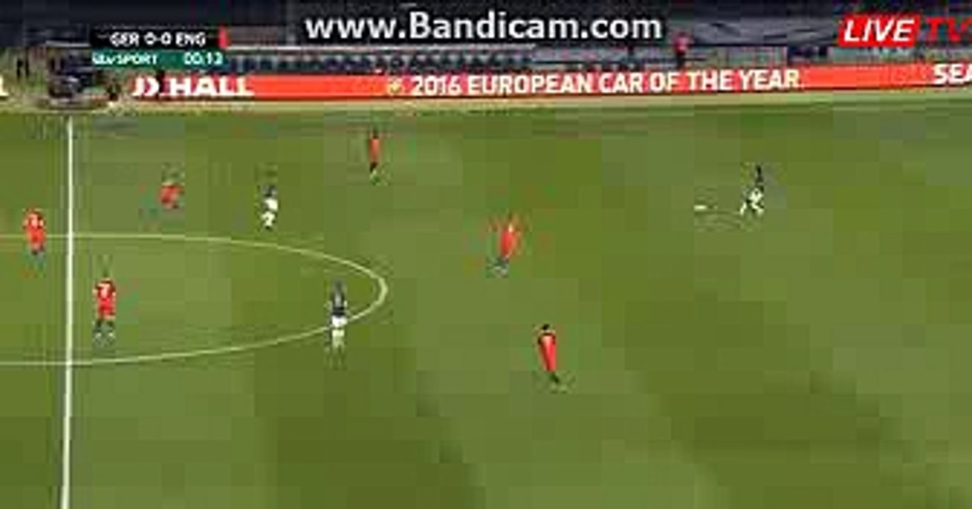 England Fantastic Try to Score - Germany vs England - 26.03.2016