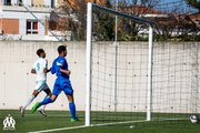 U19 National - OM 3-0 Colomiers : le but de Dylan Bolnet (58e)