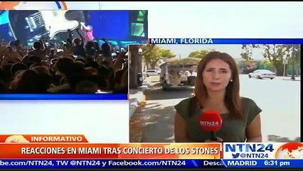 Ciudadanos del exilio cubano en Miami reaccionaron frente al concierto en la Isla