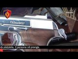 Report TV - Shkodër, mina me telekomandë e arsenal armësh, tre në pranga