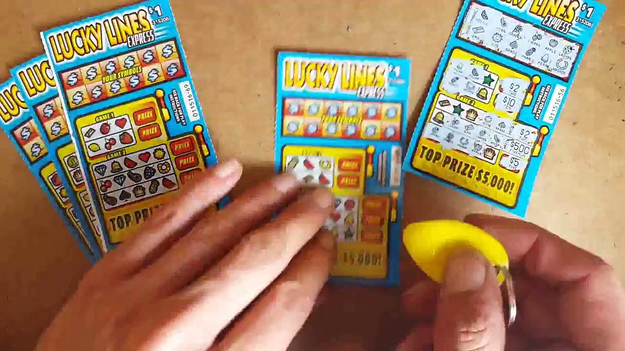 Lucky Lines Scratch n win