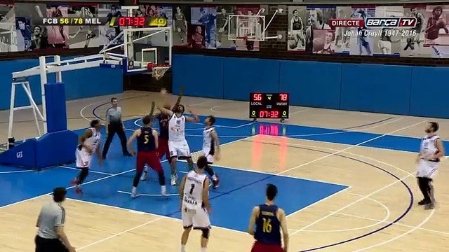 DIRECTO: FC Barcelona Lassa B - Melilla Baloncesto (Baloncesto, LEB Oro) (141)