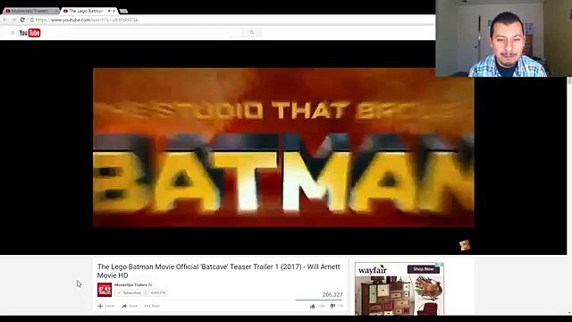 The Lego Batman Movie Batcave Reaction (Comic FULL HD 720P)