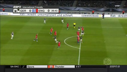 Mario Gomez Canceled Goal - Germany vs England - 26.03.2016