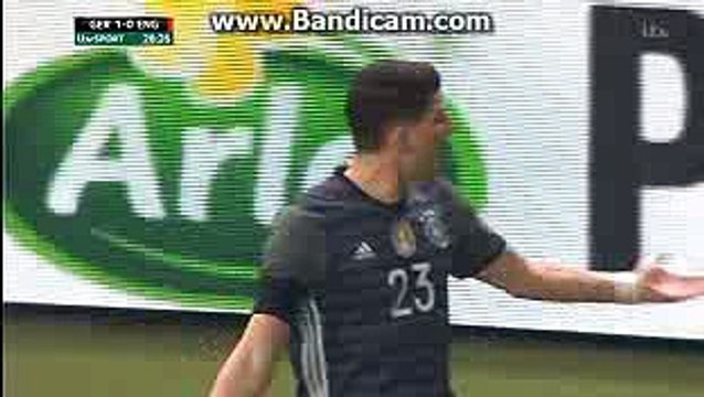 Mario Gomez Disallowed Goal HD - Germany 0-0 England - 26-03-2016