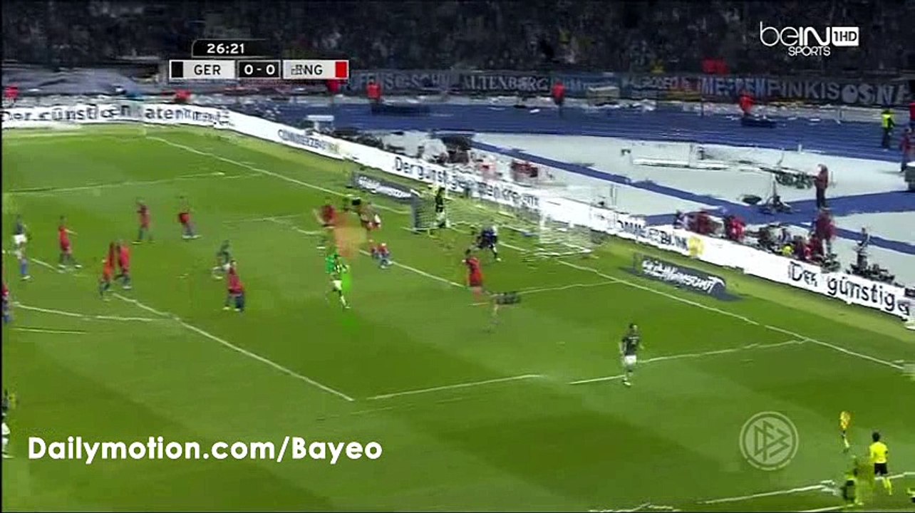 Mario Gomez Goal Annulled HD - Germany 0-0 England - 26-03-2016 Friendly Match