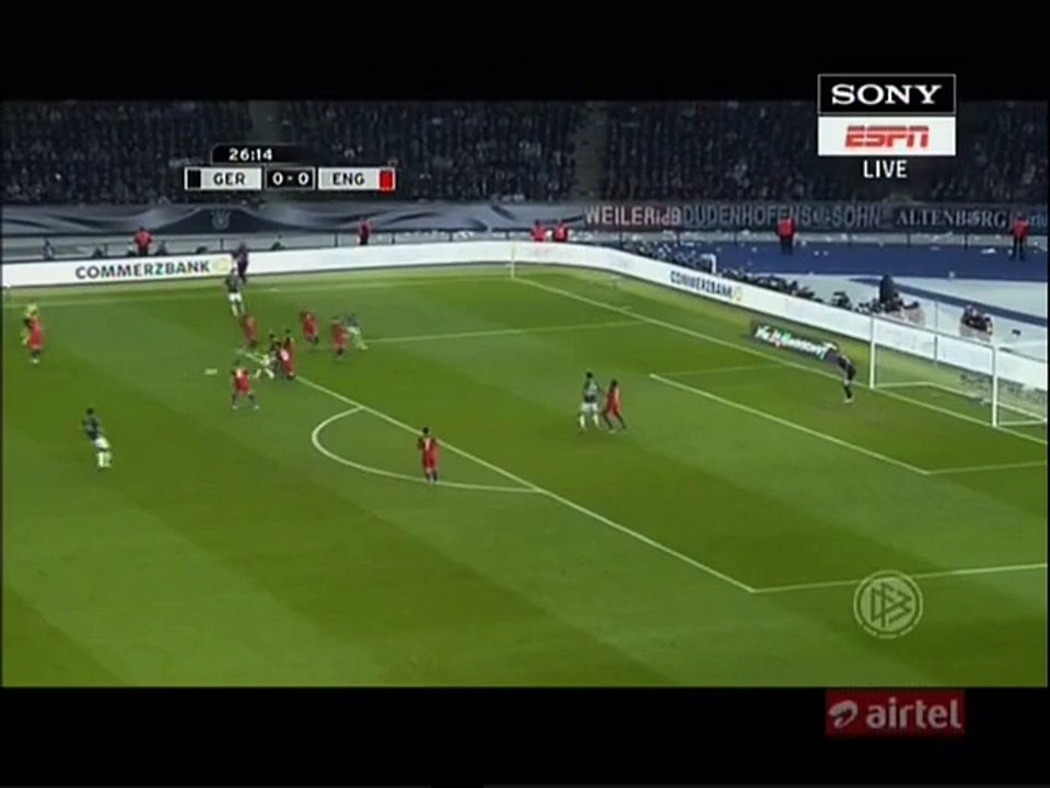 Mario Gomez Cancelled Goal - Germany v. England - International Friendlies 26.03.2016 HD