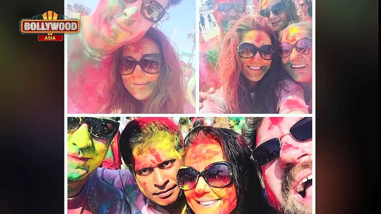Preity Zintas HOLI Party With Hubby Gene Goodenough
