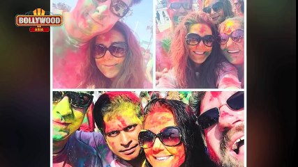Preity Zintas HOLI Party With Hubby Gene Goodenough