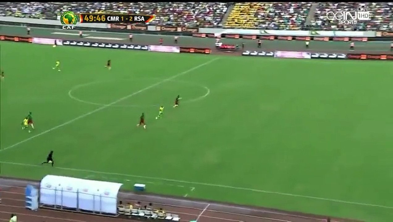 Hlompho Kekana Incredible Goal HD - Cameroon 1-2 South Africa - 26.03.2016- Africa Cup of Nations -