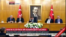 Davutoğlu canlı yayında şehit babasıyla konuştu