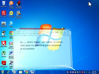 HOW TO CHECK IF YOUR WINDOWS 7 IS ACTIVATED