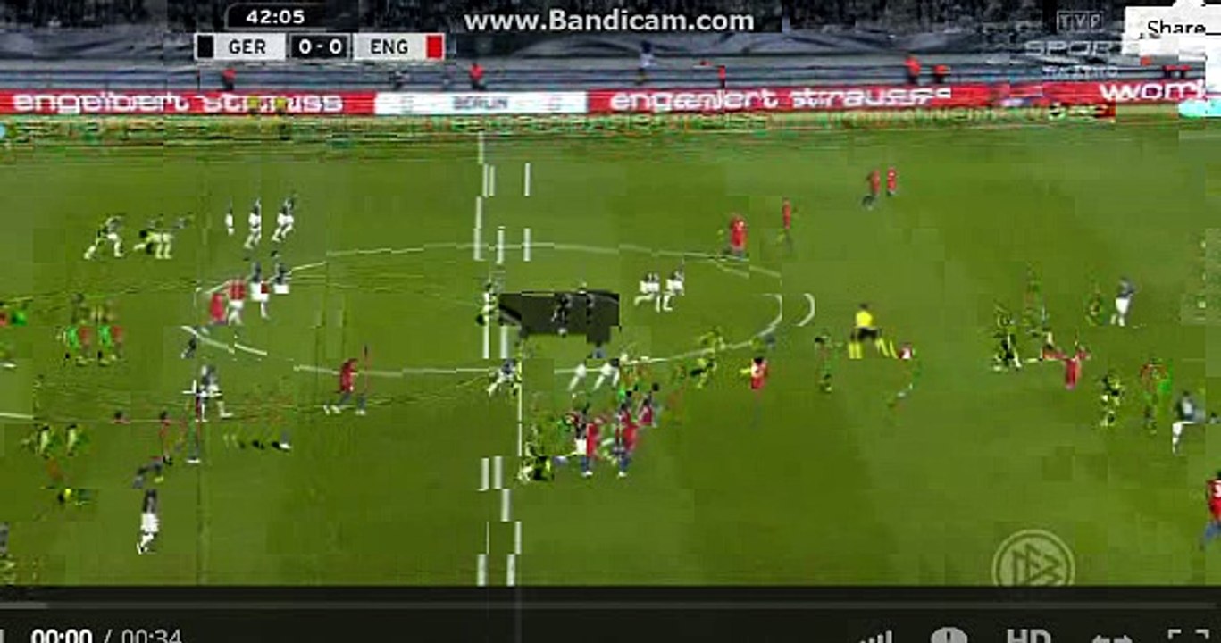 Toni Kroos Goal HD - Germany 1-0 England - 26-03-2016 Friendly Match