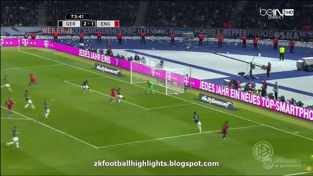 Jamie Vardy 2-2 Fantastic Backheel Goal HD - Germany 2-2 England- Friendly Match 26-03-2016