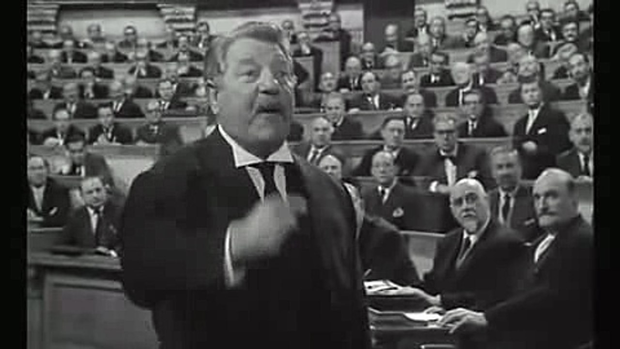 Petite leçon d'Europe dit par Jean Gabin dans "Le Président"