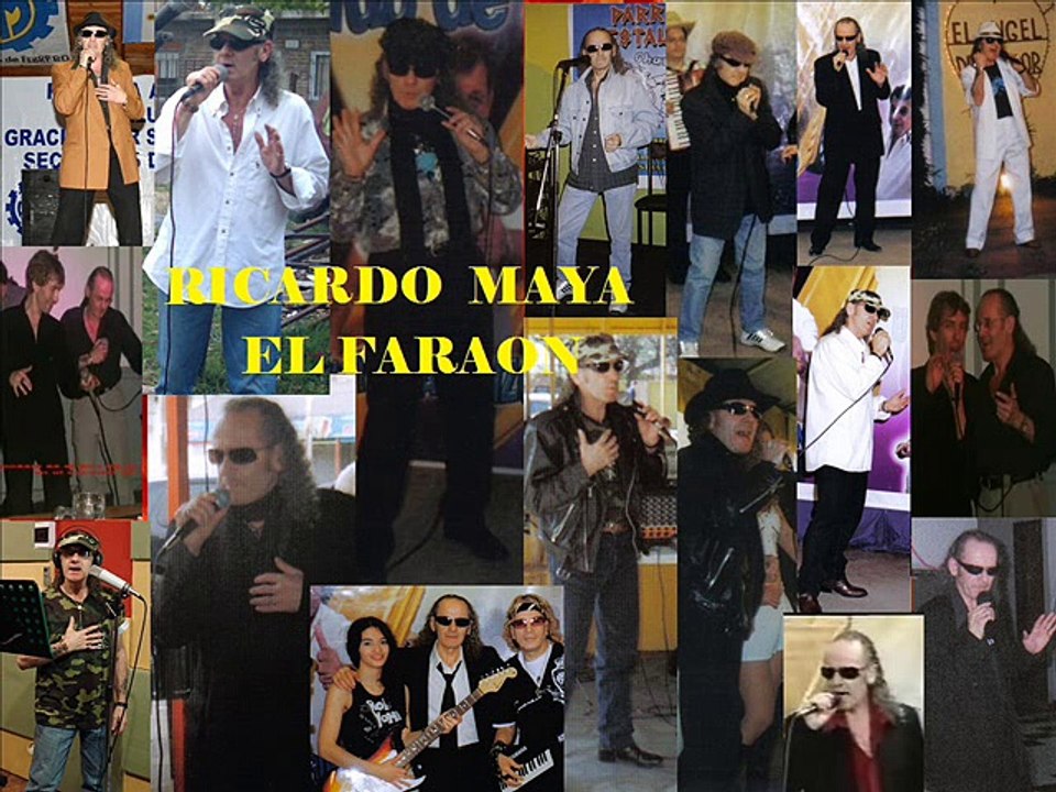 RICARDO MAYA EL FARAON  MAS QUE UN AMIGO