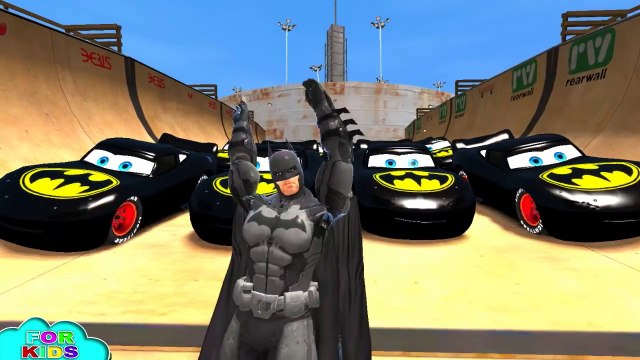 Disney Cars Lightning McQueen HULK SUPERMAN BATMAN & Nursery Rhymes for Children