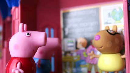 Pig George vai tomar vacina na escola com Peppa Pig Portugues Completo Disney Kids Brasil