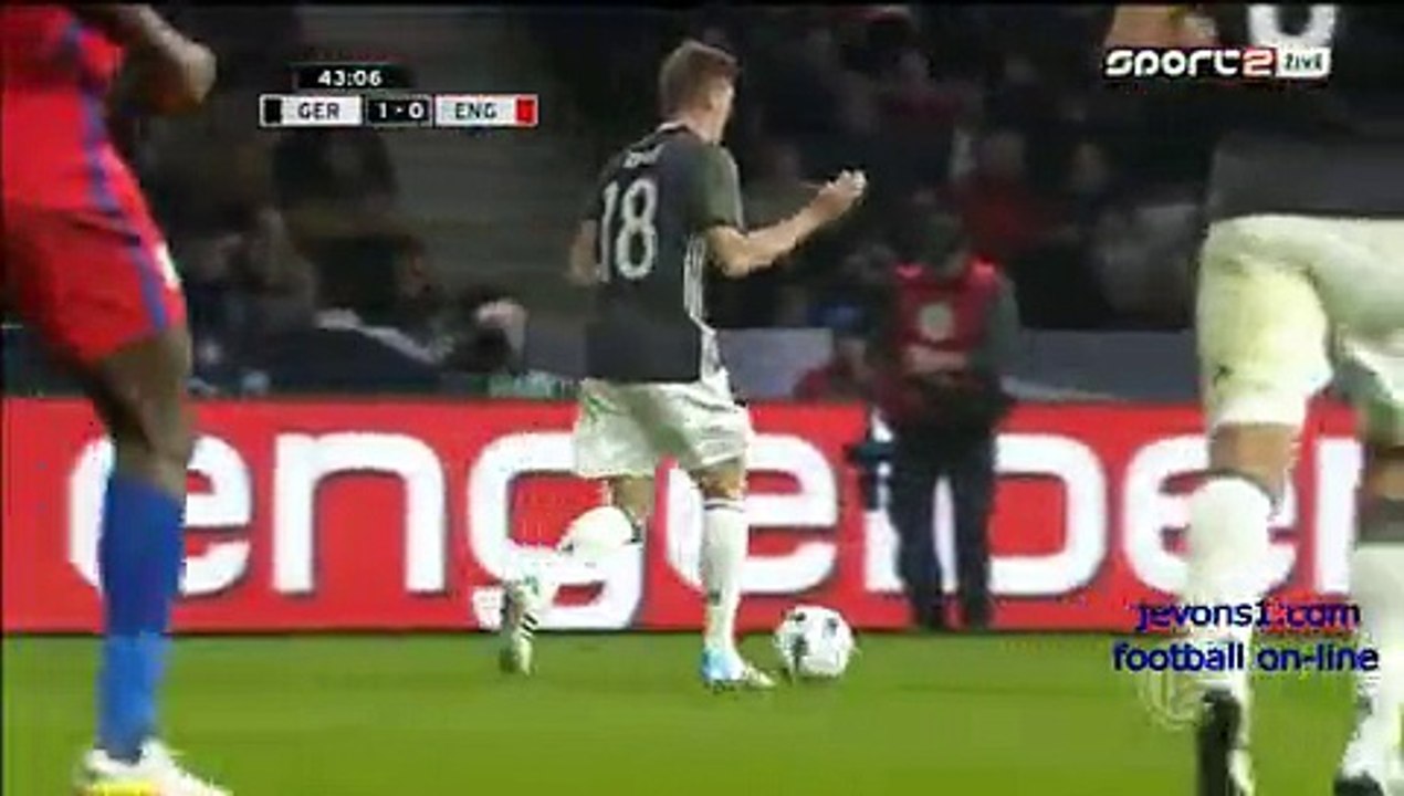All Goals and Highlights - Alemania 2-3 Inglaterra - 26/03/2016