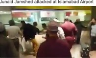 BREAKING- Leaked Video of Junaid Jamshed got beaten at Islamabad Airport