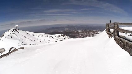 Bajando del observatorio astronómico