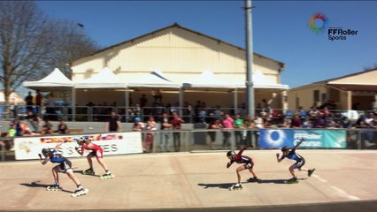 3 Pistes 2016 Pibrac Junior B F 500m 1/2 finale 2nd