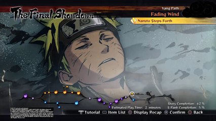 Ultimate Ninja STORM 4:Fading Wind & Falling Lightning