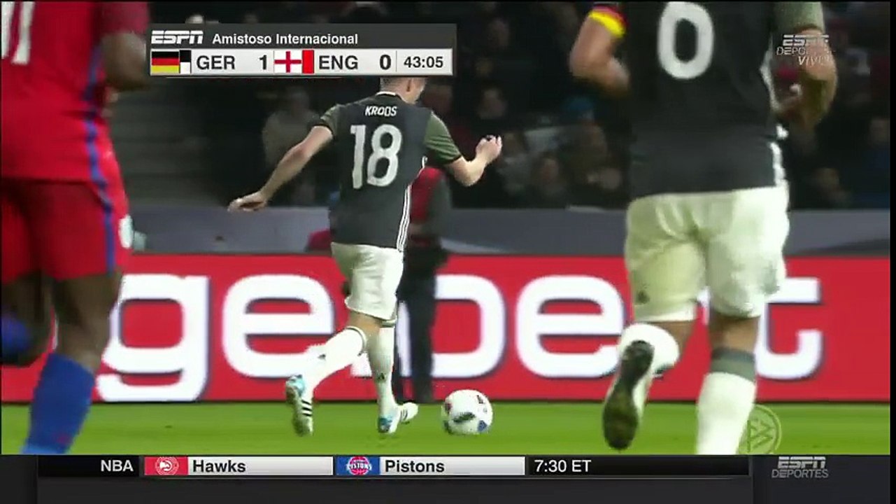 Germany 2-3 England (Friendly)