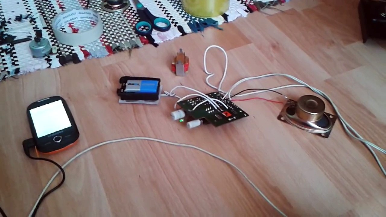 Evde müzik kutusu yapımı Home Music Box Making