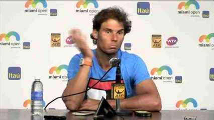 Nadal abandona el Masters 1000 de Miami al sentirse mareado en la segunda ronda