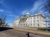 video clip: historic mississippi state capital -jackson, mississippi - 4-6-13 sidneysealine