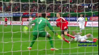 Austria 2 - 1 Albania - 26 Mar 2016 - Highlights & All Goals