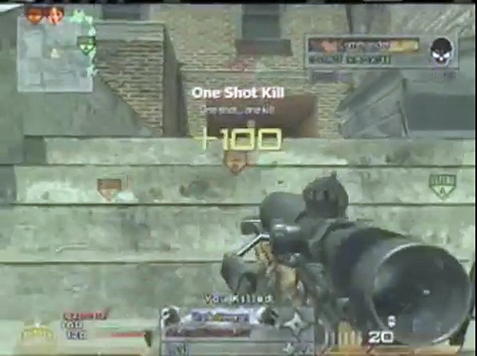 MW2 Sniper QUICK NO Scopes Good Kills