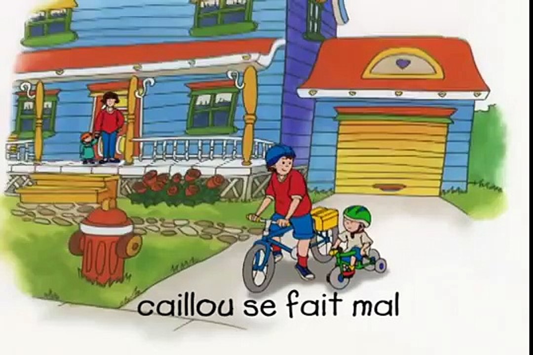 Caillou FRANÇAIS - Caillou se fait mal  (S01E60)