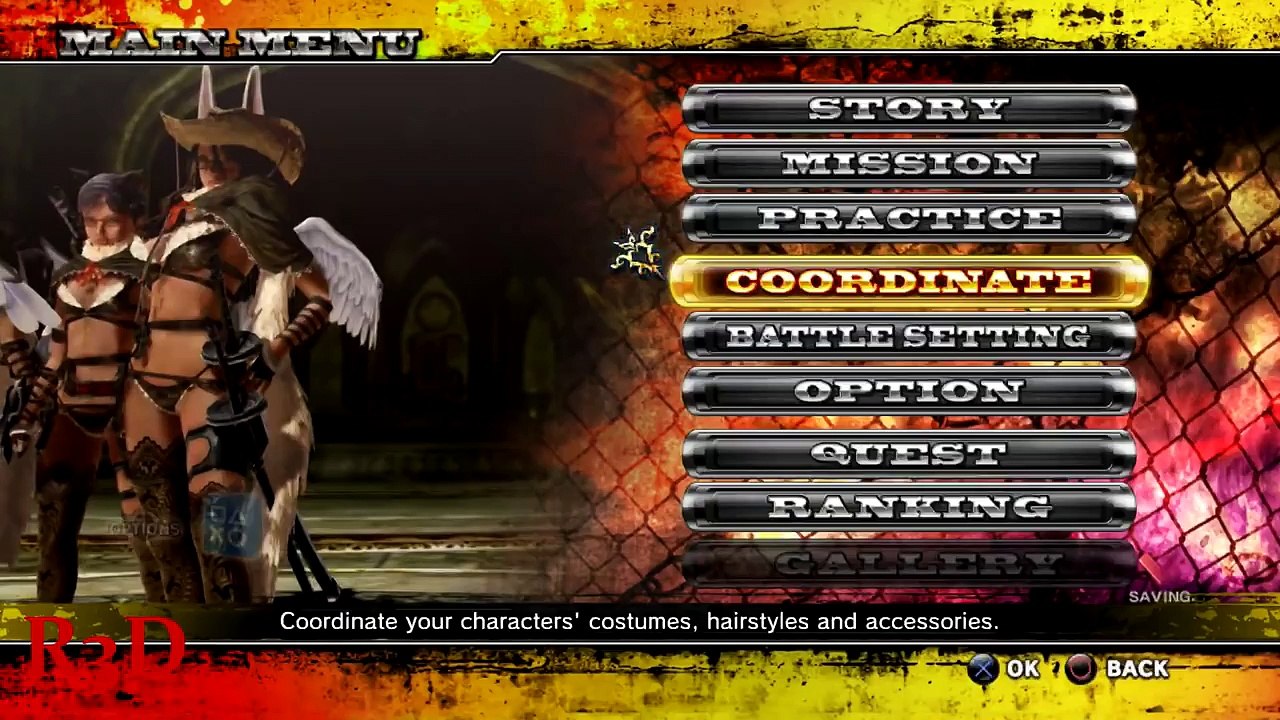 Onechanbara Z2: Chaos - Strawberry Banana Surprise X and Y DLC Customization {Full 1080p HD}
