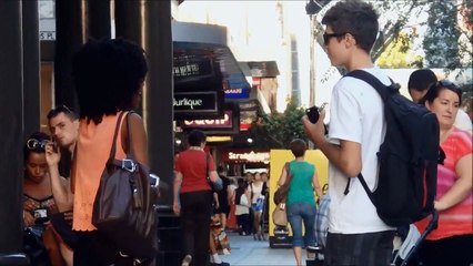 15 year old picking up cougars! (Public Prank)