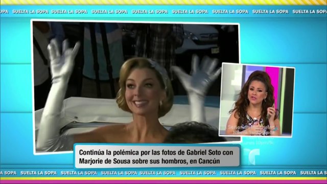 Suelta La Sopa | Marjorie de Sousa reacciona ante sus fotos con Gabriel Soto | Entretenimiento