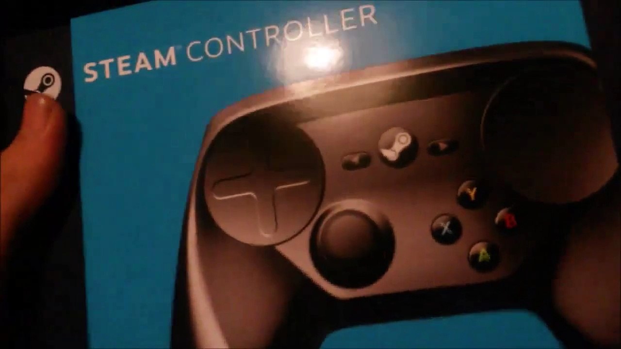 Steam controller Unboxing