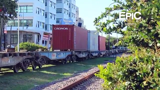 Trenes de Carga en Buenos Aires - Freight Train on Buenos Aires - Argentina (HD)