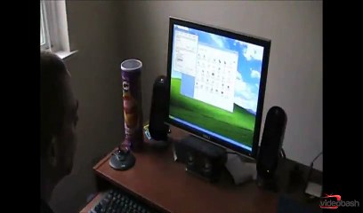 Funny Pranks - Computer Scare Prank!