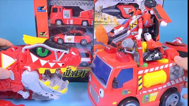 타요 월드카 파워키 Fire station car toys Robocar Poli Tayo the little bus 폴리 헬로카봇 소방본부 카 Robocar Poli Dessin Animé