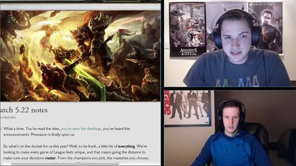 Patch Notes 5.22 - PRESEASON IS HERE!