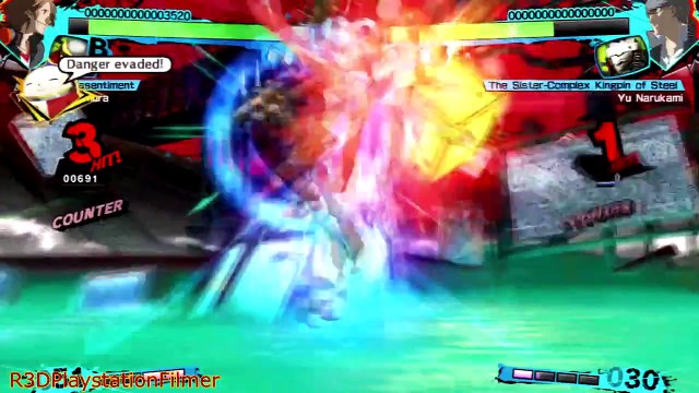 Persona 4 Arena Ultimax - Story Mode Battles #1: Yosuke Hanamura Vs. Yu Narukami {English, HD}