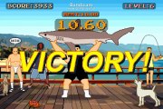 サメを持ち上げるバカゲー「shark lifting2」をプレイ